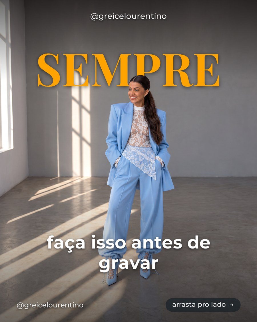 Modelo de carrossel do curso: estilo Sempre